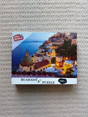 Huadada Night Sea View 1000 Piece Jigsaw Puzzle